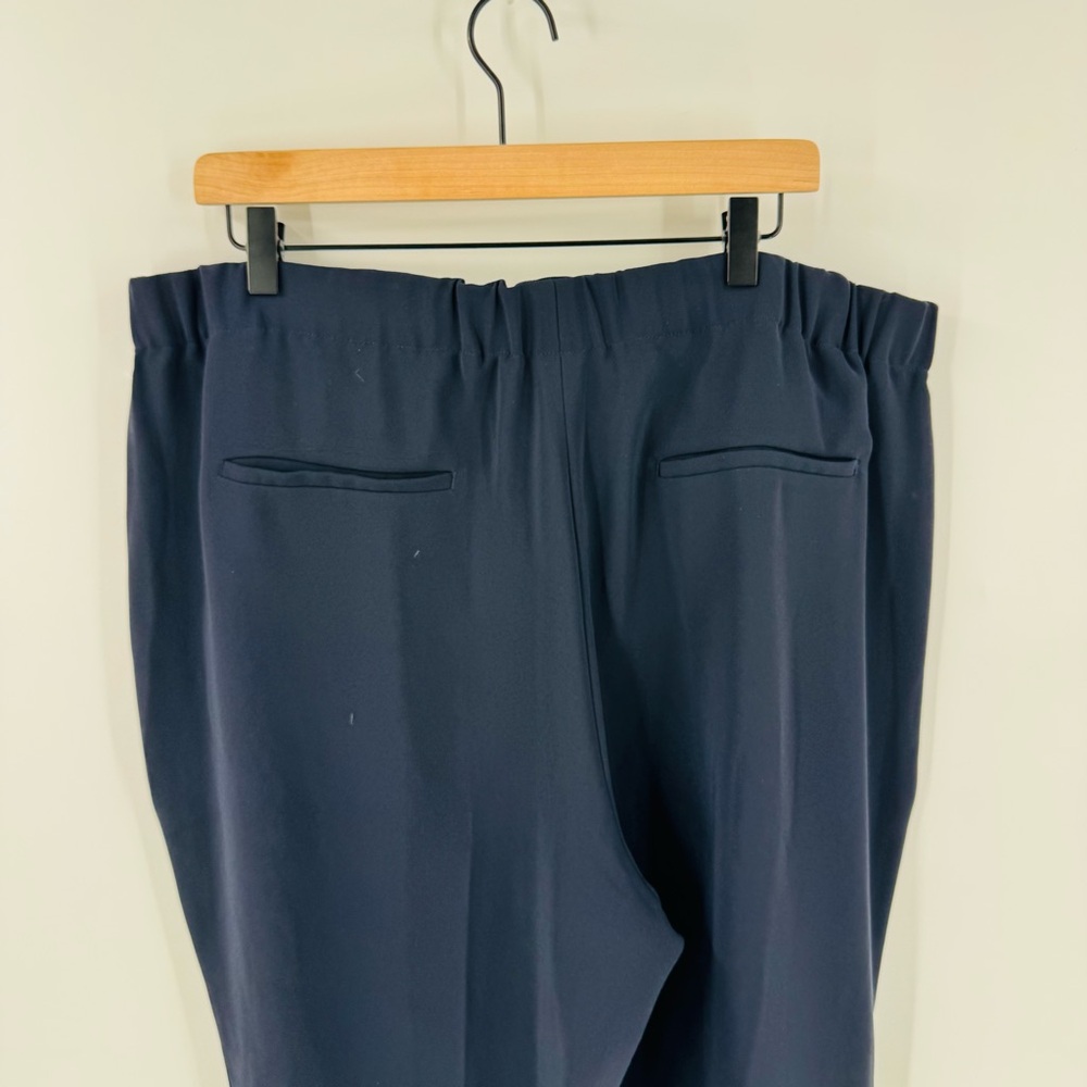 CLEARANCE J. Crew Navy Blue Kate Dress Work Classic Trousers Plus Size 20T - Picture 6 of 11